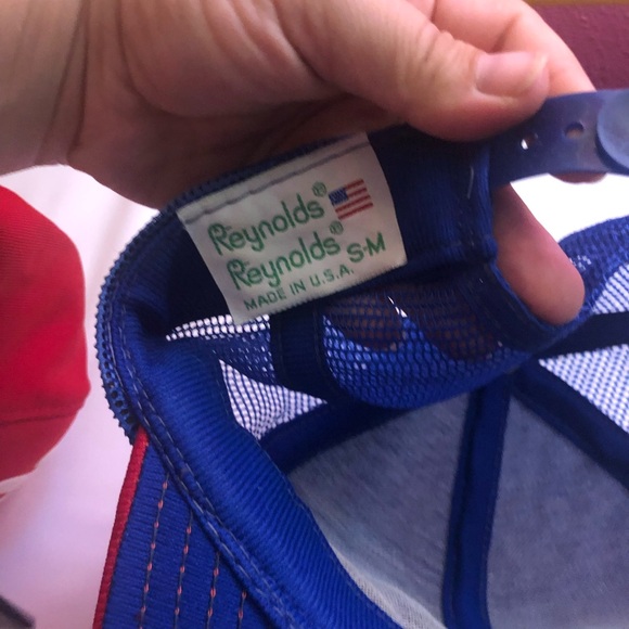 Vintage USA Red White and Blue Trucker Cap Bundle - Picture 7 of 10